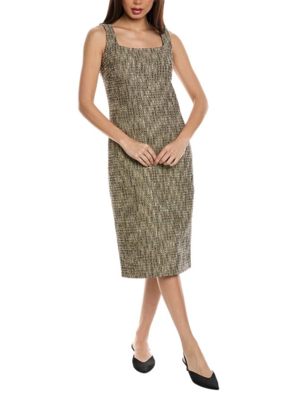 NEW St. John Tweed Sheath Dress Sz 8